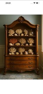 Barokke Vitrinekast - Eyecatcher voor Brocante Liefhebbers, Gebruikt, 200 cm of meer, 150 tot 200 cm, Ophalen of Verzenden