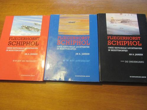 complete set Fliegerhorst Schiphol, Verzamelen, Militaria | Tweede Wereldoorlog, Luchtmacht, Boek of Tijdschrift, Nederland, Ophalen of Verzenden