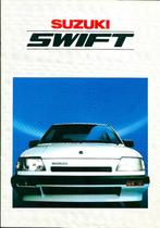 Folder Suzuki Swift 1987, Ophalen of Verzenden, Gelezen, Overige merken