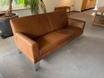 Moderne leren bank 190cm van Jori - cognac, Ophalen, Gebruikt, 150 tot 200 cm, Driepersoons