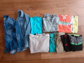Pakket jongens merkkleding 164/176/xs oa Adidas Vingino beschikbaar voor biedingen