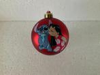 Disney : lilo en stitch - kerstbal, Ophalen, Overige figuren, Zo goed als nieuw, Beeldje of Figuurtje