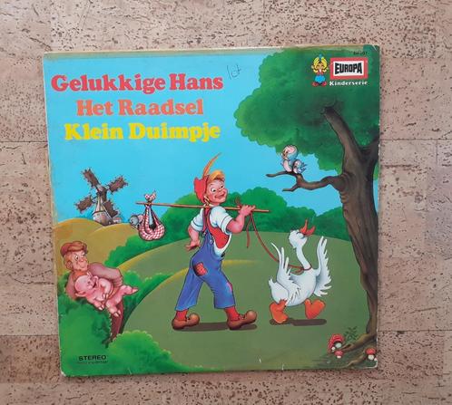 LP kinderplaat uit begin jaren 70 sprookjes hoorspel EH 037, Cd's en Dvd's, Vinyl | Kinderen en Jeugd, Gebruikt, Verhaal of Sprookje
