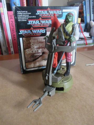 vintage Star Wars one man sand skimmer + box beschikbaar voor biedingen