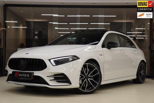 Mercedes-Benz A-klasse AMG 35 4MATIC PANO/CAM/BURM/BLINDESPO, Auto's, Mercedes-Benz, Bedrijf, Te koop, A-Klasse, 4x4, ABS, Achteruitrijcamera