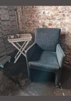 Twee antraciet stoelen met wieltjes - Gratis!, Huis en Inrichting, Stoelen, Gebruikt, Twee, Ophalen of Verzenden, Modern