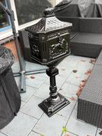 Nostalgische Engelse brievenbus - Zwart als nieuw KS B2A, Ophalen, Zo goed als nieuw, IJzer, Staande brievenbus