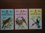 Vogels Hong Kong 1975, mi. 313-15 postfris/ongebruikt, Ophalen of Verzenden, Postfris, Dier of Natuur