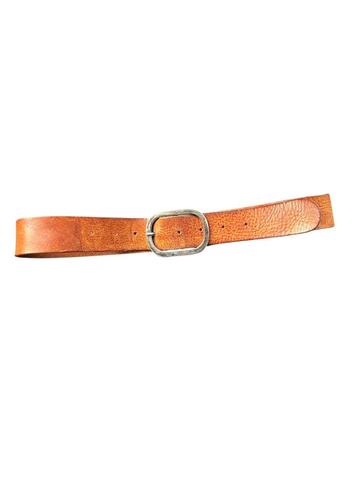 Bruine leren riem – Made in Italy, Taille 74–95 cm beschikbaar voor biedingen