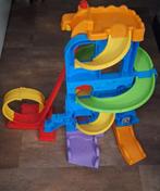 Fisher price racebaan met auto's, Overige merken, Ophalen of Verzenden, Handmatig, Racebaan