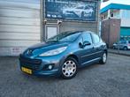 Peugeot 207 1.4 16V 5DRS 2006 Grijs Airco Nw Apk Trekhaak, Voorwielaandrijving, Stof, 1360 cc, Zwart
