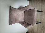 Suède look eetkamerstoelen, Huis en Inrichting, Stoelen, Ophalen, Overige kleuren, Zo goed als nieuw, Vier