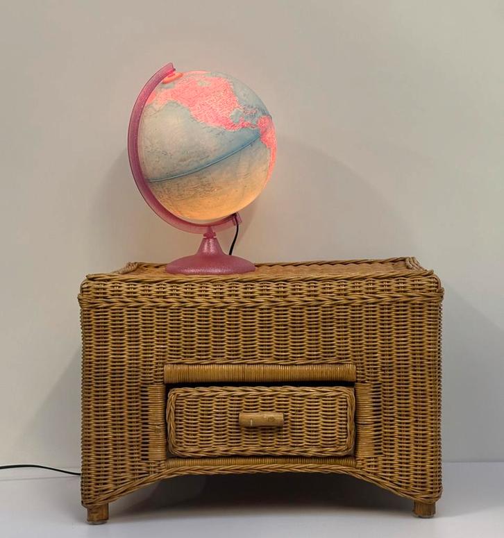 Vintage design Italy Tecnodidattica Tecnoglobus wereldbol, Huis en Inrichting, Woonaccessoires | Wereldbollen, Zo goed als nieuw