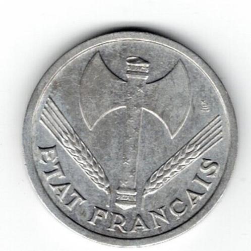 24-783 Frankrijk 1 franc 1942, Postzegels en Munten, Munten | Europa | Niet-Euromunten, Losse munt, Frankrijk, Verzenden