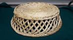 Mand van riet, rond, Ophalen of Verzenden