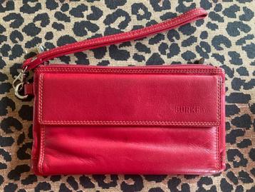 Portemonnee/clutch met kleurrijk interieur - Burkely beschikbaar voor biedingen
