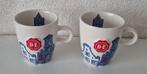 2 Douwe Egberts senseo mokjes, Ophalen of Verzenden, Zo goed als nieuw, Aardewerk