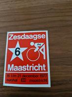 5055 Zesdaagse Maastricht 1977 Sticker, Ophalen of Verzenden, Gebruikt