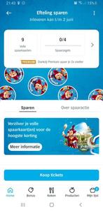 Albert heijn efteling zegels, 9 volle kaarten beschikbaar, Ophalen of Verzenden, Albert Heijn