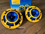 Hella Sharptone Claxon set geel blauw, Ophalen of Verzenden