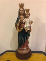 fraai beeldje, Madonna met kindje Jezus, zgan, Verzamelen, Ophalen of Verzenden, Zo goed als nieuw, Religie
