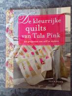 Kleurrijke Quilts van Tula Pink, Boeken, Ophalen of Verzenden, Zo goed als nieuw, Borduren en Naaien, Geschikt voor kinderen