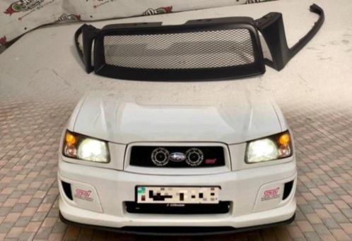 Subaru Forester SG prefacelift grill set, Auto-onderdelen, Carrosserie en Plaatwerk, Bumper, Subaru, Voor, Nieuw, Ophalen of Verzenden