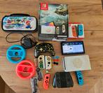 Nintendo Switch OLED Zelda Edition + 4 joy con een meer.., Spelcomputers en Games, Spelcomputers | Nintendo Switch, Ophalen of Verzenden