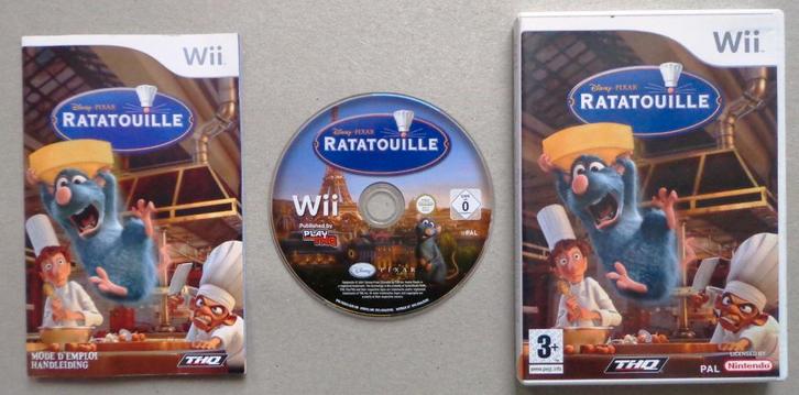 Ratatouille voor de Nintendo Wii Compleet, Spelcomputers en Games, Games | Nintendo Wii, Zo goed als nieuw, 1 speler, Vanaf 3 jaar