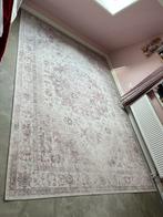 Vintage Roze/Grijs Tapijt 230x330cm - huisdiervrij, rookvrij, Ophalen, Vintage, 200 cm of meer, Zo goed als nieuw