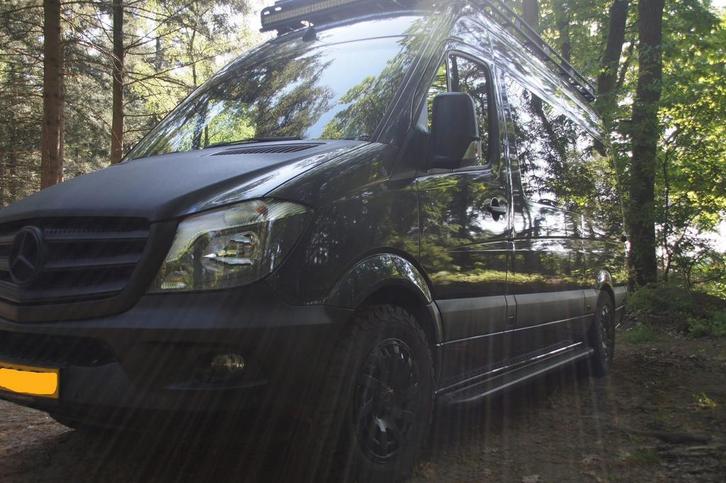 Mercedes Sprinter Camper 2016 | 4 pers | Luxe & Off-grid, Auto's, Bestelauto's, Particulier, Mercedes-Benz, Diesel, Euro 5, Automaat