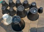 12 kweekpotten vann kunsstof, Ophalen, Gebruikt, Rond, Minder dan 25 cm
