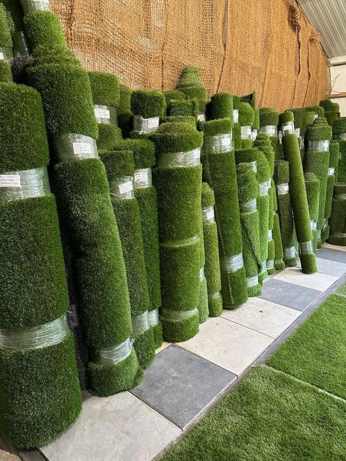 Kunstgras 2m en 4m reststukken nu met hoge korting!, Tuin en Terras, Gras en Kunstgras, Nieuw, Kunstgras, 20 m² of meer, Ophalen of Verzenden