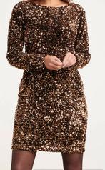 Smashed Lemon pailletten jurk goud - XL, Kleding | Dames, Overige kleuren, Maat 42/44 (L), Ophalen of Verzenden, Zo goed als nieuw