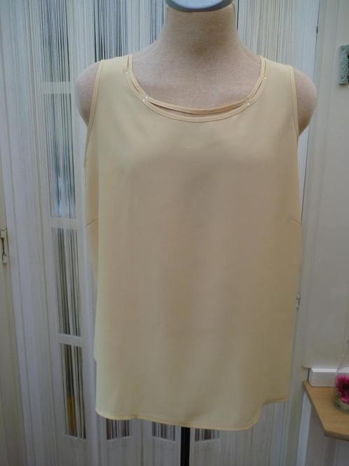 Starstyle top maat 48, Kleding | Dames, Tops, Zo goed als nieuw, Maat 46/48 (XL) of groter, Geel, Zonder mouw, Ophalen of Verzenden