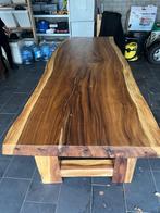 Boomstam tafel, 200 cm of meer, 50 tot 100 cm, Zo goed als nieuw, Vijf personen of meer
