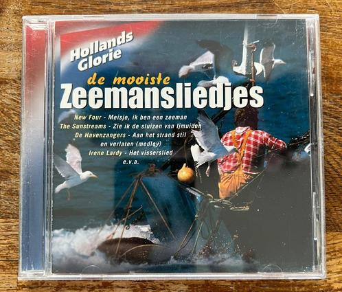 CD Hollands Glorie De Mooiste Zeemansliedjes Various, Cd's en Dvd's, Cd's | Verzamelalbums, Zo goed als nieuw, Nederlandstalig
