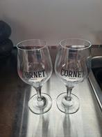 CORNET OAKED glazen, 15 cl, 2 stuks, Verzamelen, Ophalen of Verzenden, Zo goed als nieuw, Borrel- of Shotglas