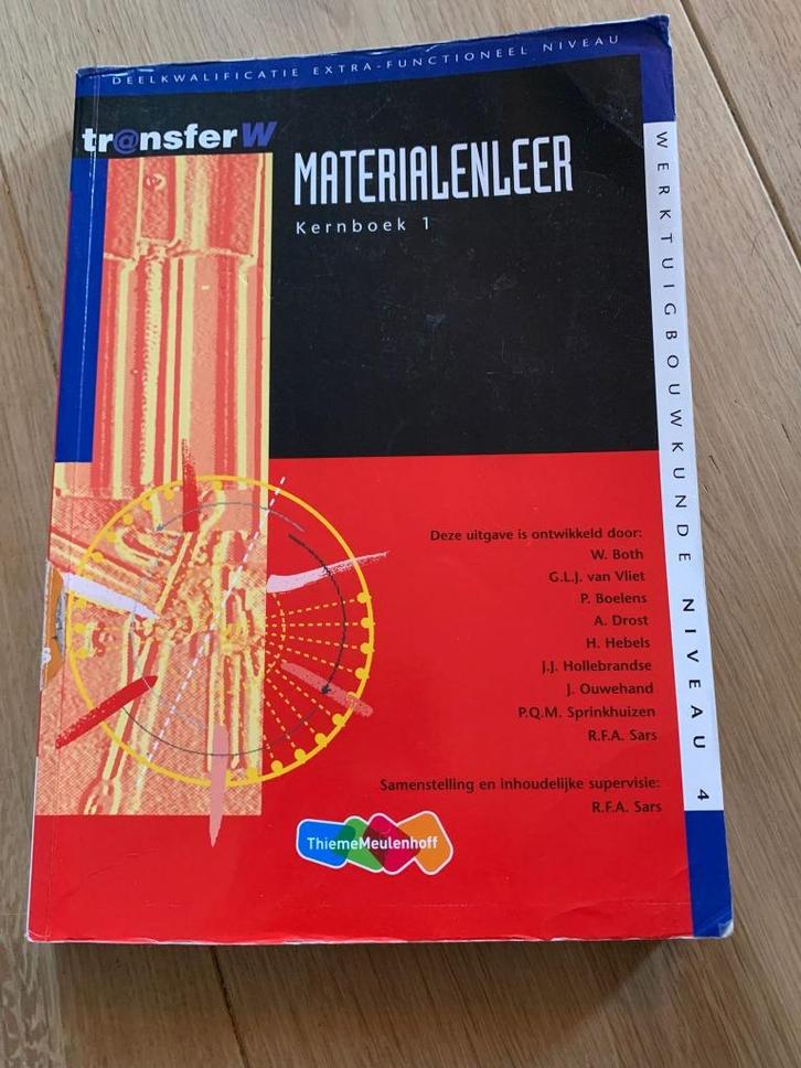 Materialenleer kernboek 1 en 2, Boeken, Techniek, Gelezen, Werktuigbouwkunde, Ophalen