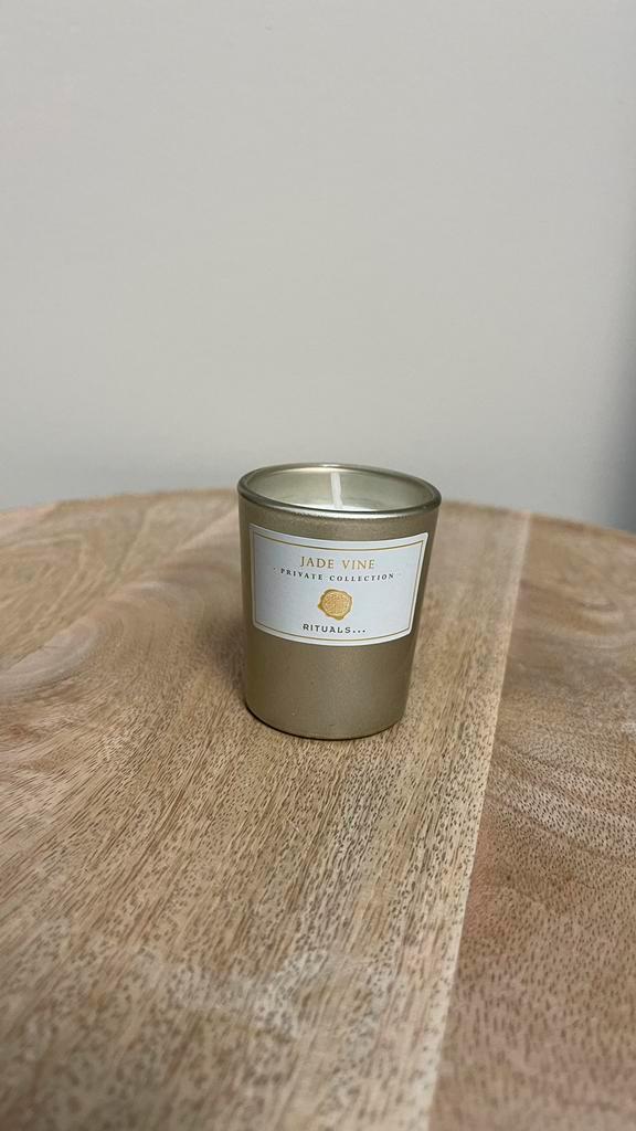 Rituals Mini Kaars – Jade Vine, Huis en Inrichting, Woonaccessoires | Kandelaars en Kaarsen, Nieuw, Kaars, Minder dan 25 cm, Overige materialen