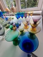 88 stuks Carnavalsglas Max Verboeket Kristalunie Maastricht, Antiek en Kunst, Antiek | Glas en Kristal, Ophalen