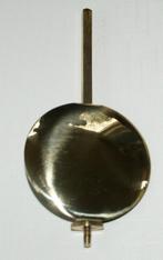 Onderstuk slinger van Friese staartklok en kantoortje., Ophalen of Verzenden