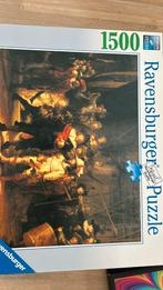 Ravensburger puzzel De nachtwacht 1500 stukjes, Hobby en Vrije tijd, Denksport en Puzzels, Ophalen, 500 t/m 1500 stukjes, Gebruikt