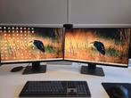 2x Dell P2419HC (Usb c) monitor ZGAN, IPS, Ophalen of Verzenden, Zo goed als nieuw, Quad HD (2K)