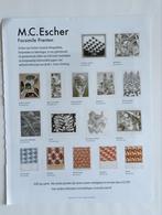 M.C.Escher 4 x artikel knipsel., Verzamelen, Verzenden, 1980 tot heden, Knipsel(s)