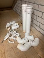 Onderdelen Ubbink rookgasafvoer, Overige typen, Minder dan 60 cm, Ophalen of Verzenden, Zo goed als nieuw