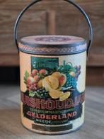 Tuinbouwmaatschappij Gelderland Huishoudjam blik Neede, Verzamelen, Blikken, Ophalen of Verzenden, Gebruikt, Overige, Overige merken