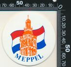Sticker: Meppel, Verzamelen, Stickers, Ophalen of Verzenden, Zo goed als nieuw, Bedrijf of Vereniging