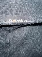 Zwarte Elsewhere Jas - Maat M, Maat 38/40 (M), Zwart, Ophalen of Verzenden, Knielengte