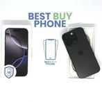 iPhone 16 Pro 128GB zwart /krasvrij /100% batt /garantie, 128 GB, Apple, Zwart, Zonder simlock